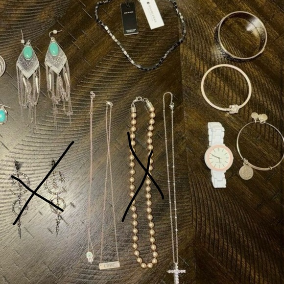 Silver Jewelry Lot - Picture 2 of 2